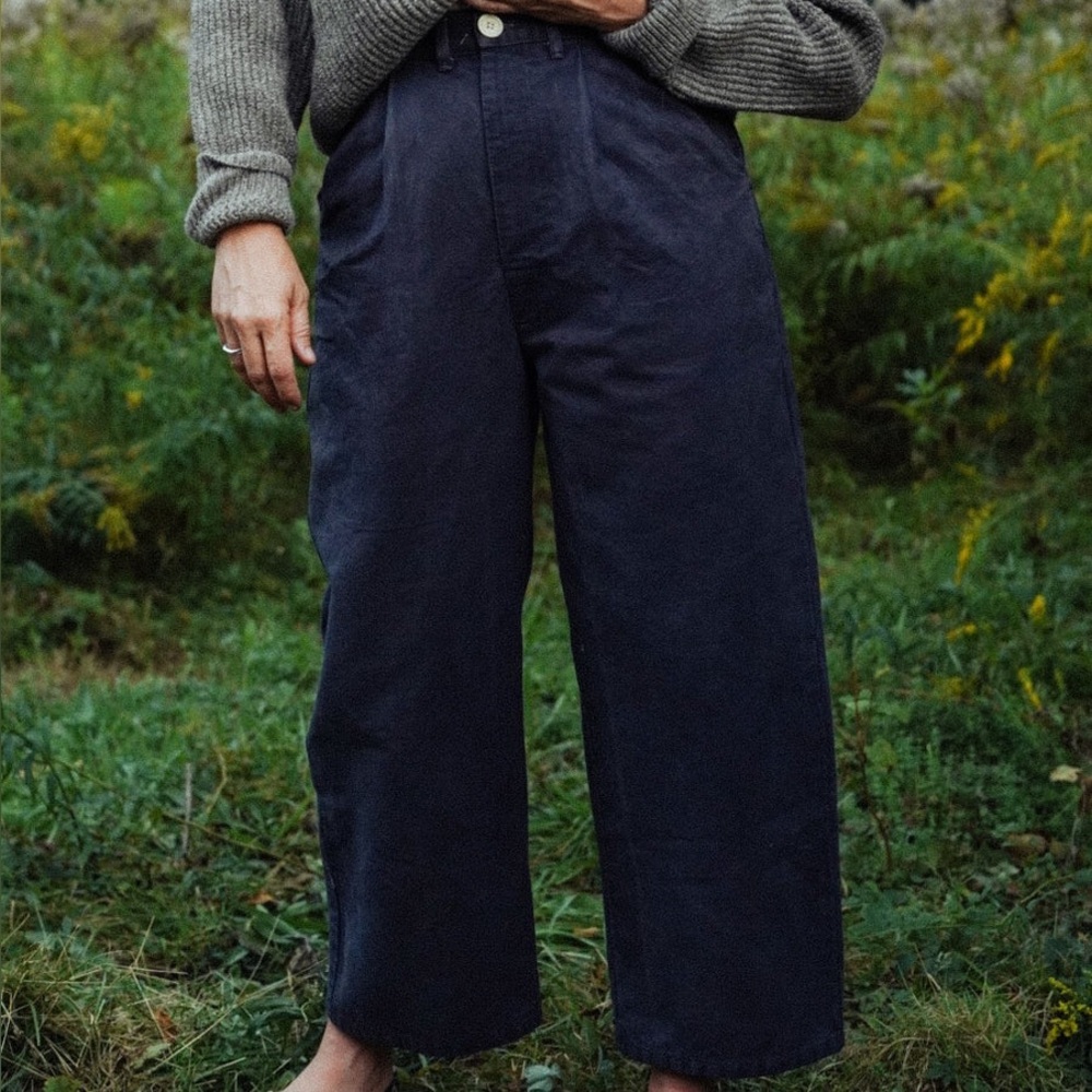 Rudy Jude Pleated Trousers Black Indigo RJ 5